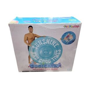 Inflatable Pool Island